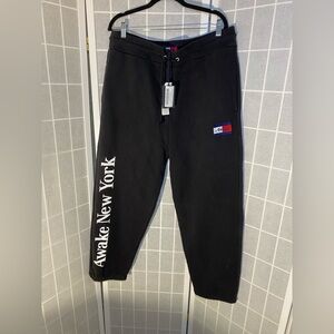 NWT Awake Black Drawstring Sweatpants